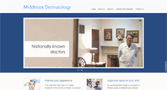 Desktop Screenshot of middlesexdermatology.com